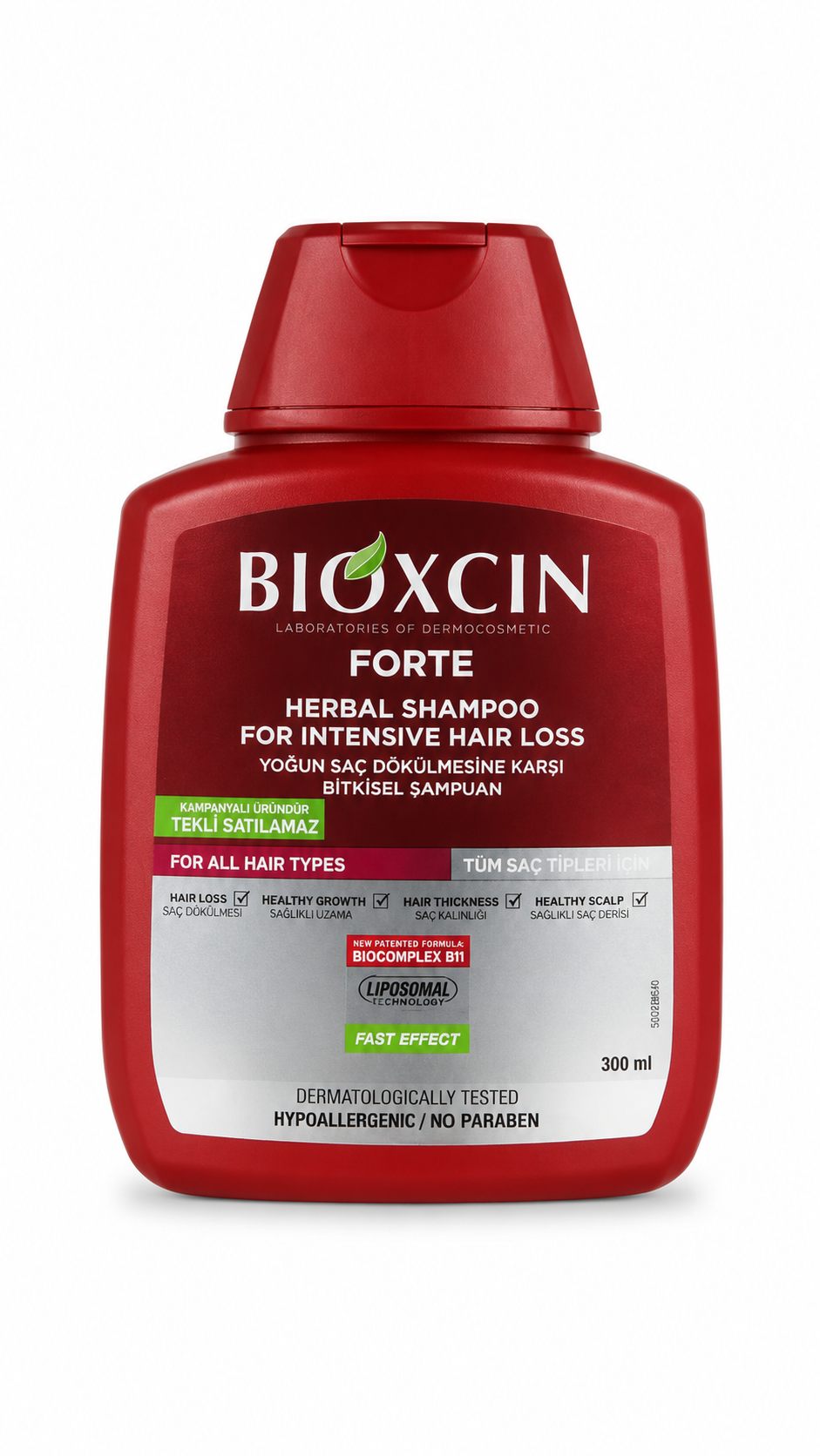 شامپو ضد ریزش BIOXCIN قرمز کد : ۸۹۹