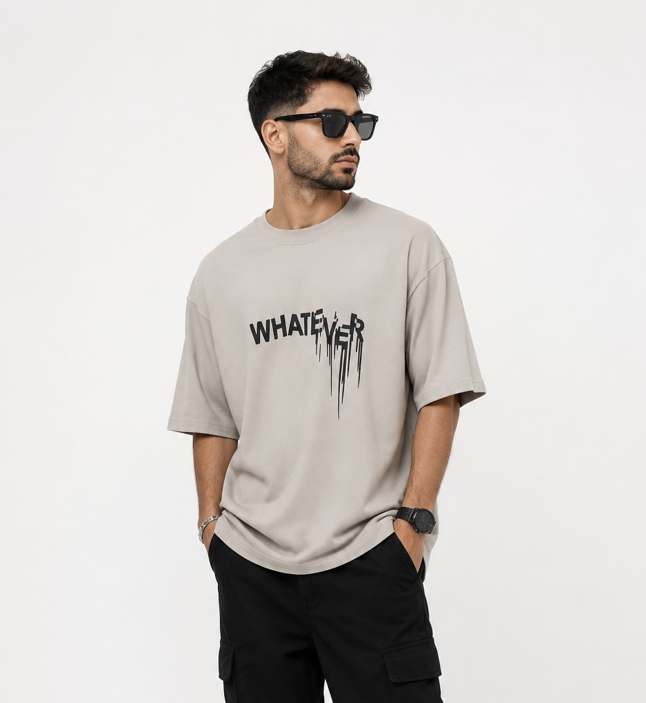 تیشرت طرح WHATEVER کد : ۱۰۳۳